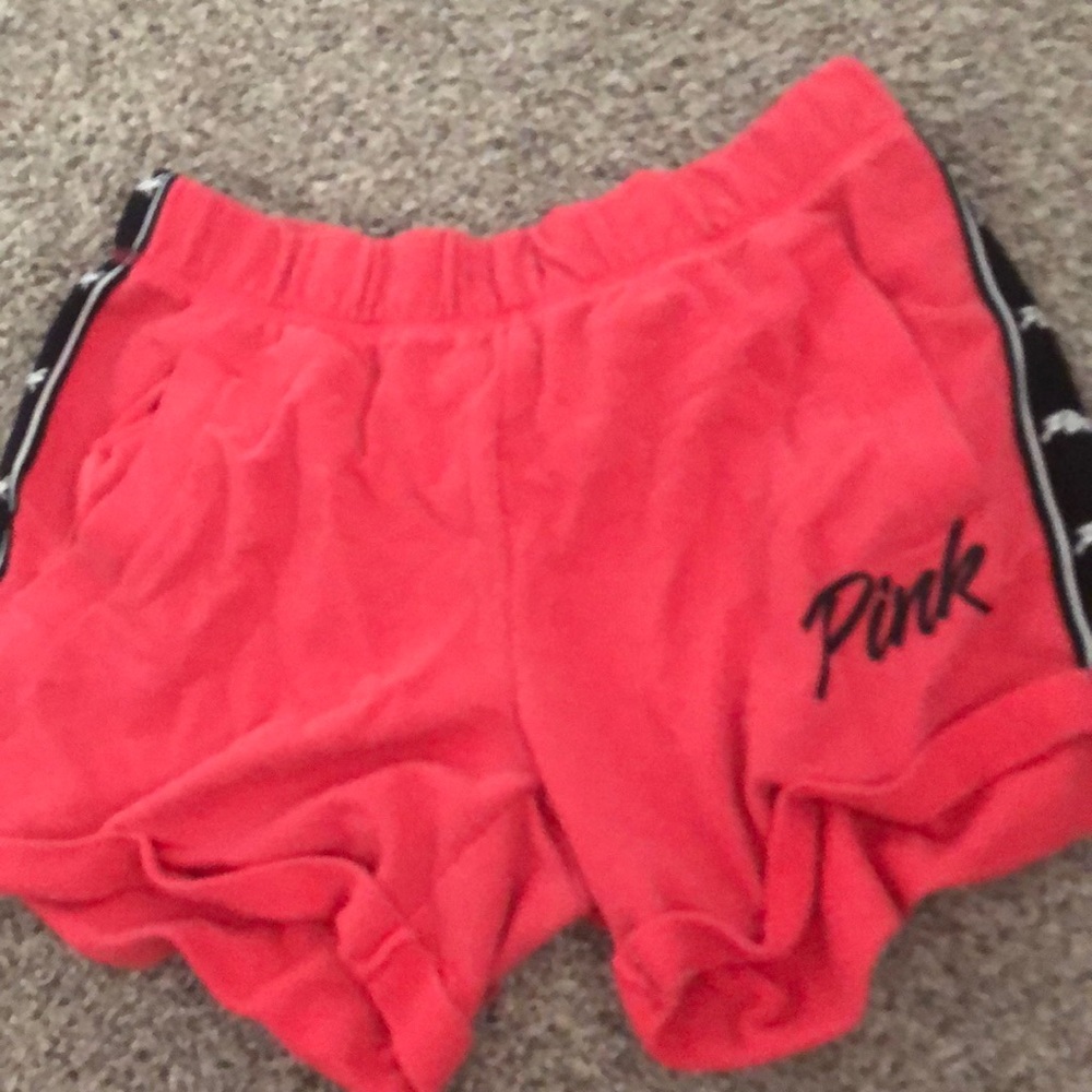 Pink shorts. Extra small